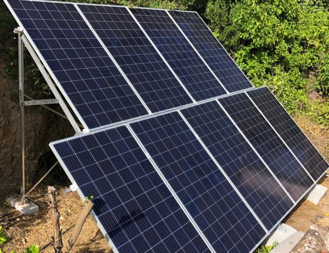 Outdoor Garden Solar Panels
